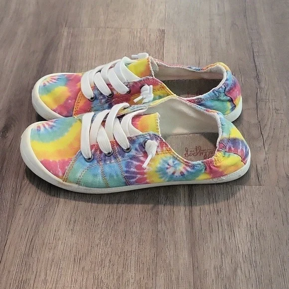 Jelly pop tie-dye shoes size 7.5 - Picture 2 of 8